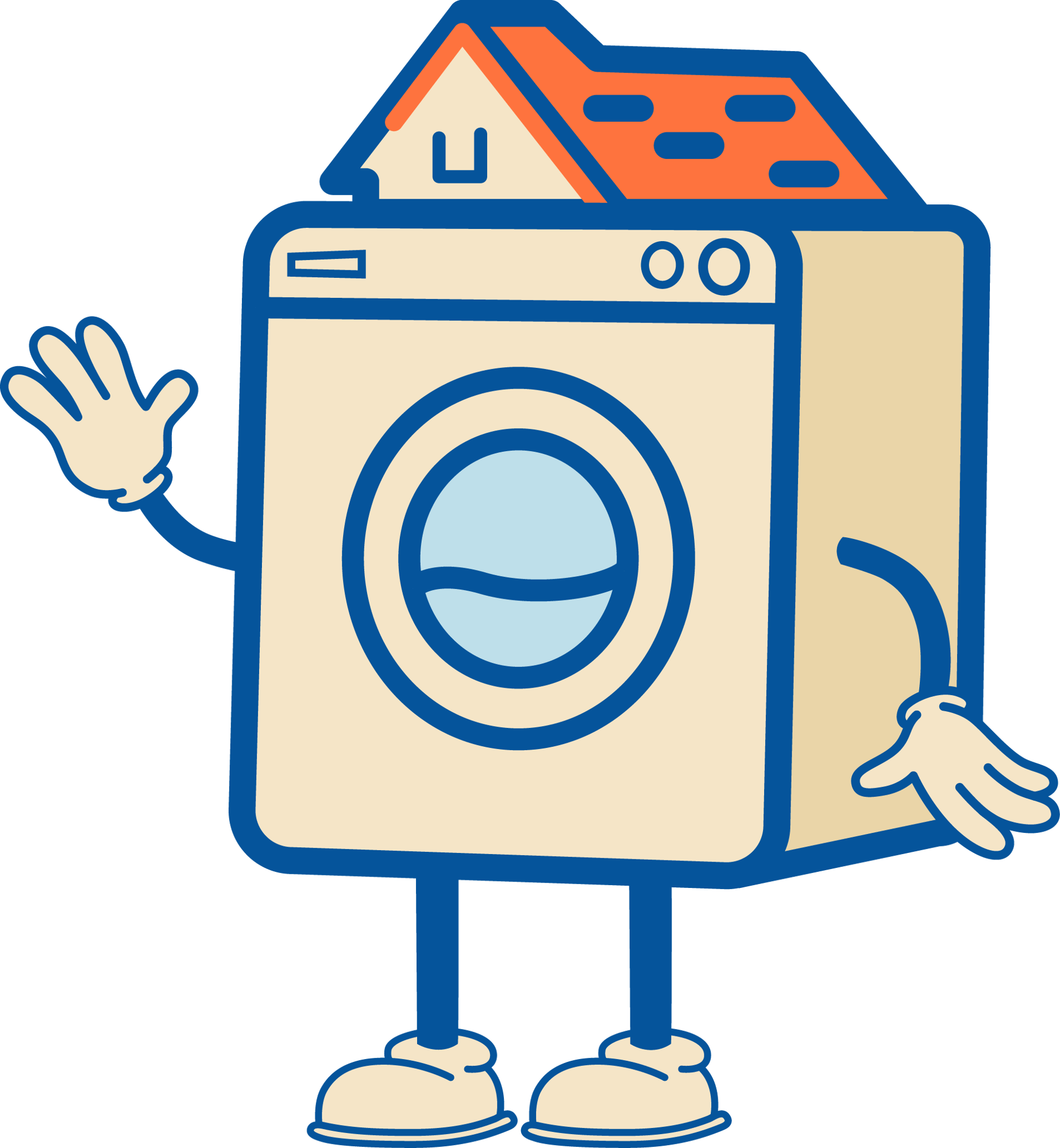 The Village Wash Mascot-01